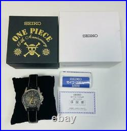 Seiko Limited Edition One Piece Black Quartz Mens Watch Authentic Working