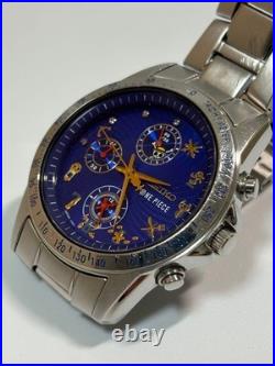 Seiko One Piece 20th Anniversary Limited Edition Luffy Watch Blue Dial