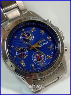 Seiko One Piece 20th Anniversary Limited Edition Luffy Watch Blue Dial