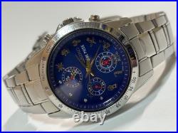 Seiko One Piece 20th Anniversary Limited Edition Luffy Watch Blue Dial