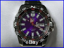 Seiko Purple Mini Monster Thailand Limited Edition Srpb75k #/1700 Pieces Made