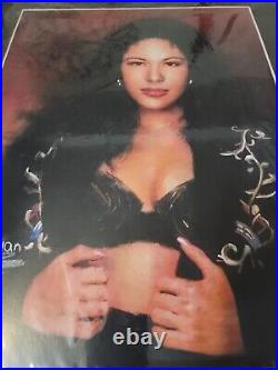 Selena Quintanilla Art rare 2005 matted limited edition 16x20 art print long S/O