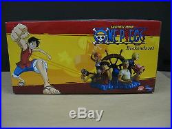 Shonen Jump One Piece Bookends Statue Set Limited edition NEW in box