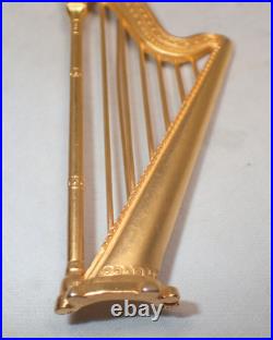 Signed Karl Lagerfeld First Issue Limited Edition Vintage Harp Pin Book Piece