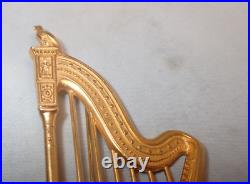 Signed Karl Lagerfeld First Issue Limited Edition Vintage Harp Pin Book Piece