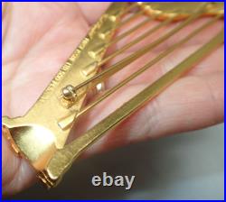 Signed Karl Lagerfeld First Issue Limited Edition Vintage Harp Pin Book Piece