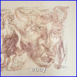 Signed Ltd Edition Numbered 42/45 original Lithograph 1980 Georges point large