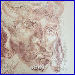 Signed Ltd Edition Numbered 42/45 original Lithograph 1980 Georges point large