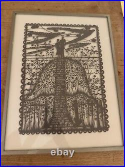 Signed ROB RYAN Original Screen Print Limited Edition Framed