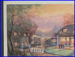 Signed Serigraph By Andrew Warden Village Store limited Edition 734/750