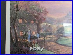 Signed Serigraph By Andrew Warden Village Store limited Edition 734/750