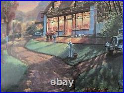 Signed Serigraph By Andrew Warden Village Store limited Edition 734/750