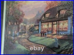 Signed Serigraph By Andrew Warden Village Store limited Edition 734/750