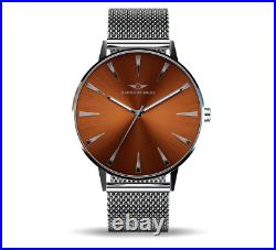 Silver Gloss Limited Edition Swiss Mvt Watch By Nation of Souls RRP £189