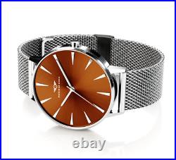 Silver Gloss Limited Edition Swiss Mvt Watch By Nation of Souls RRP £189