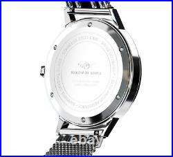 Silver Gloss Limited Edition Swiss Mvt Watch By Nation of Souls RRP £189