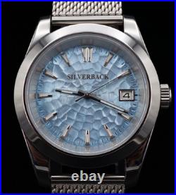 Silverback Sky Ripple Automatic Watch 40mm NH35 Sapphire Hand-Built