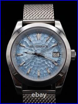Silverback Sky Ripple Automatic Watch 40mm NH35 Sapphire Hand-Built