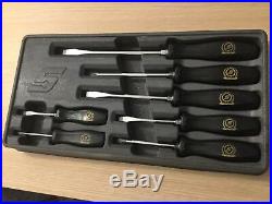 Snap-On 7 Piece Screwdriver Set 50th Anniversary Limited Edition