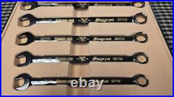 Snap-on Limited Edition 75th Anniversary 5 Piece Wrench Set Engraved in Gold