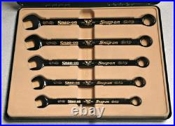 Snap-on Limited Edition 75th Anniversary 5 Piece Wrench Set, Gold Engraving