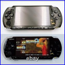 Sony PSP-3000 Console Black One Piece ROMANCE DAWN Limited Edition Box Mint