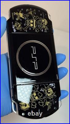 Sony PSP-3000 Console Black One Piece ROMANCE DAWN Limited Edition Box Mint