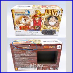 Sony PSP-3000 Console Black One Piece ROMANCE DAWN Limited Edition Box Mint
