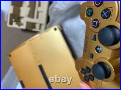 Sony PlayStation 3 PS3 One Piece GOLD 320GB Console LIMITED Edition Fedex Ship