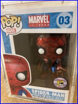 Spider-Man 03 Marvel SDCC 2011 Metallic 480 Piece Limited Edition Funko Figure