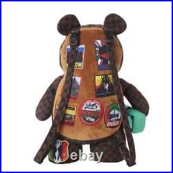 Sprayground TRAVEL PATCH TEDDY BEAR BACKPACK 910B2760NSZ BAG SOLD OUT