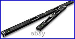 Stabila 196-2 Dark Shadow 2 Piece Spirit Level Set 60cm & 120cm Limited Edition