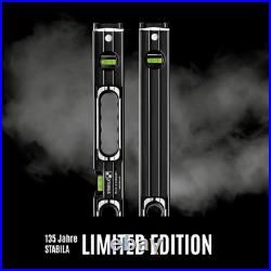 Stabila 196-2 Dark Shadow 2 Piece Spirit Level Set 60cm & 120cm Limited Edition