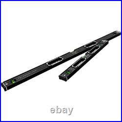 Stabila 37300 Type 196-2 Dark Shadow 2-Piece Spirit Level Set Limited Edition