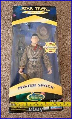 Star Trek A Piece of the Action Mr Spock Limited Edition Figure 5000 Made