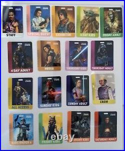 Star Wars Celebration Anaheim 2020 Commemorative 17-piece Badge Set Ltd Ed. 500