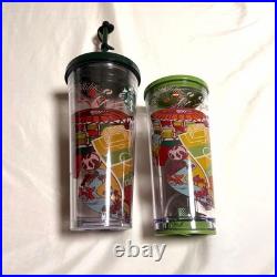 Starbucks Tumbler World Cup 2022 2 Piece Set Limited Edition Rare Exclusive