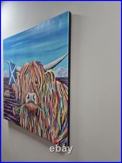 Steven Brown Canvas Print Lizzie McCoo, 40x40 Inches