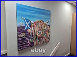 Steven Brown Canvas Print Lizzie McCoo, 40x40 Inches