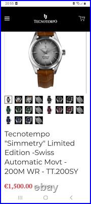 Stunning Tecnotempo Simmetry Limited Edition Of 100 Pieces RRP 1,500