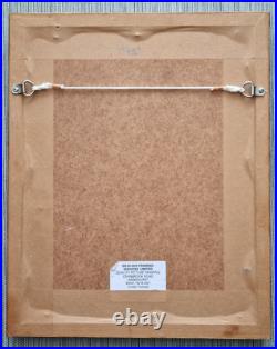 Sue Scullard Wood Engraving Harvest At Lark Rise Framed Signed Limited Edition