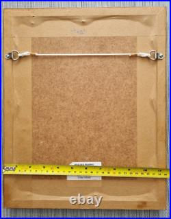 Sue Scullard Wood Engraving Harvest At Lark Rise Framed Signed Limited Edition