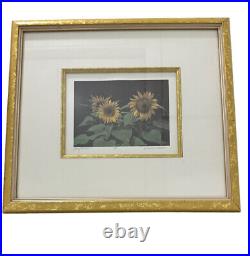 Sunflowers Gerald L. Lubeck Signed Limited Edition AP Artist Print