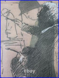 Super Rare Harold Riley Limited Edition Signed 5/50 Lowry Etching