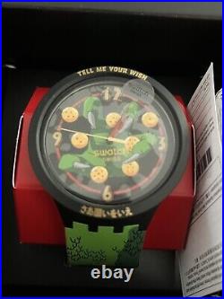 Swatch Dragon Ball Z Shenron X Limited Edition Wrist Watch Delivery To UK Only