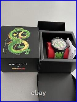 Swatch Dragon Ball Z Shenron X Limited Edition Wrist Watch Delivery To UK Only