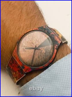 Swatch OFF SUOZ162 Rare Limited Edition 8000 José Carlos Casado Art Watch 2013