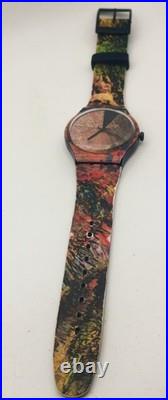 Swatch OFF SUOZ162 Rare Limited Edition 8000 José Carlos Casado Art Watch 2013