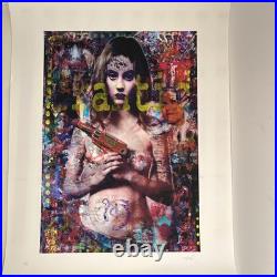 TRXTR Print Titled Frantic Signed Embossed Limited Edition 6/50