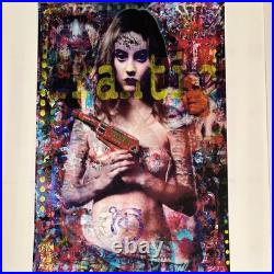 TRXTR Print Titled Frantic Signed Embossed Limited Edition 6/50